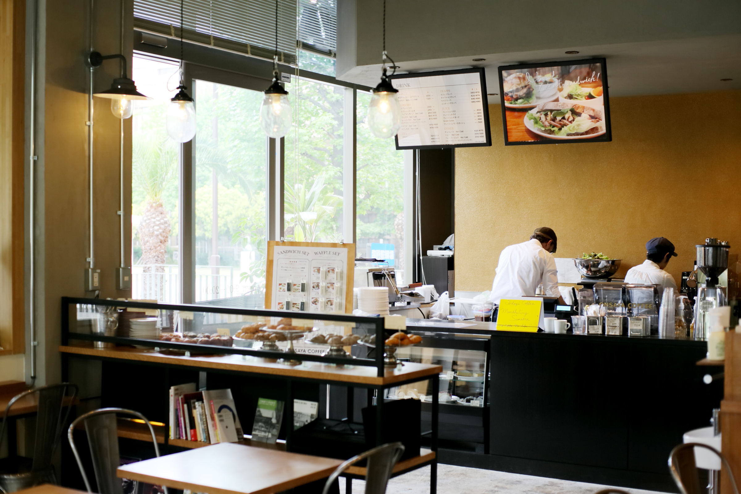 岡山市_レストラン_ONSAYA COFFEE shikataの内装・外観04